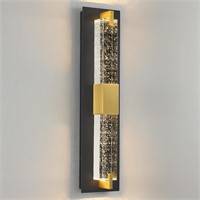 Black and Gold Wall Sconce