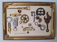 Art Picture Of Clock Parts & Pieces By Joan Butler