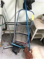 Garden hose, step ladder & more