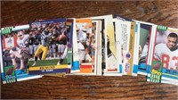 Mix of Topps and NFL Pro Set Trading Cards