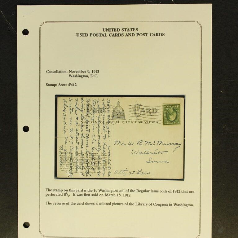 July 28th, 2024 Weekly Stamp Auction