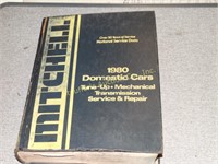 1980 Mitchell Domestic car manual