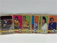 1972-73 O PEE CHEE HOCKEY LOT OF 10 DIFFERENT