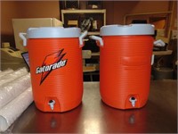 (2) Large Plastic Drink dispensers