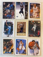 NUGGETS LOT OF 9 VINTAGE BASKETBALL CARDS #2