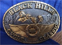 Black Hills Classic Cycle 24k Plated Belt Buckle
