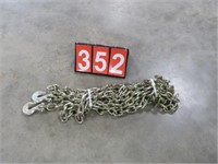 NEW 20FT 3/8" G70 DOUBLE HOOK CHAIN