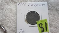 1916 Belgium 50 Cent