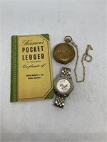 Pocket watch, watch, pocket ledger