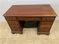 Pennsyl. House Cherry Double Pedestal Desk