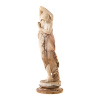 Italian carved Grande Tour stone figure