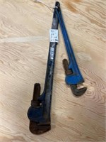 36"x24" heavy duty pipe wrenches