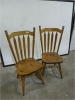 2 Chairs 42" High