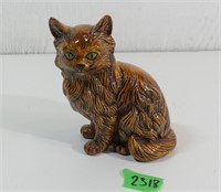 Ceramic Cat Figurine