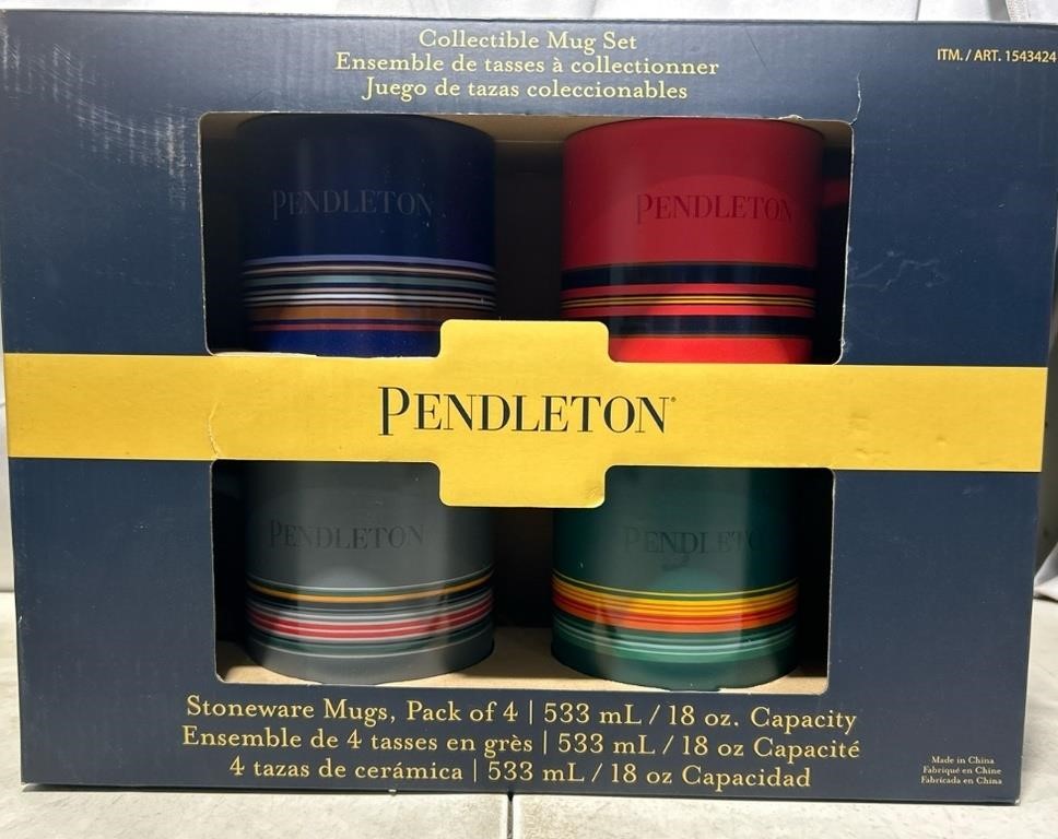 Pendleton Collectible Mug Set ( 4 Mugs )