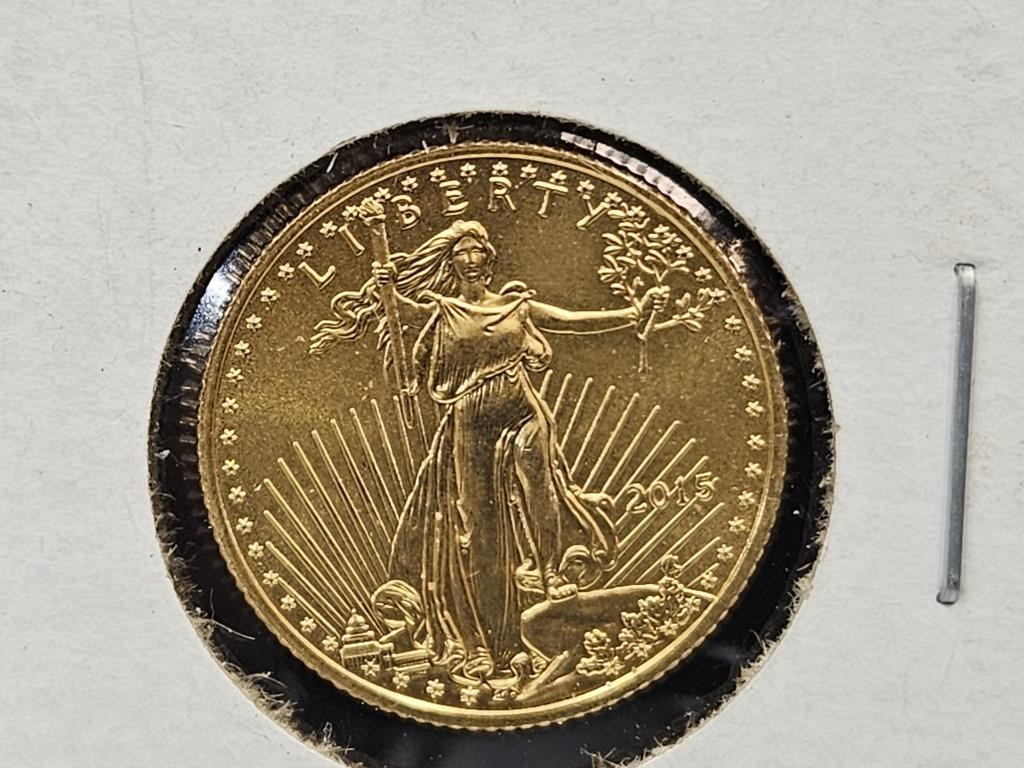 2015 US 1/10 oz. $5 Gold Coin
