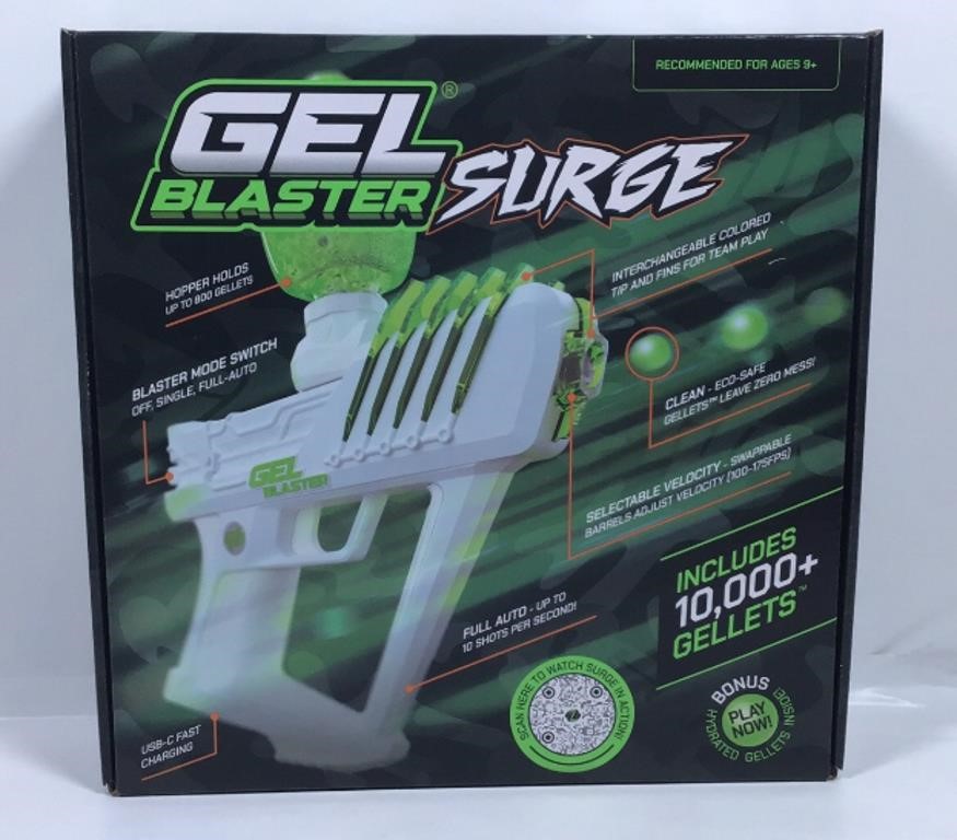 New Gel Blaster Surge Toy