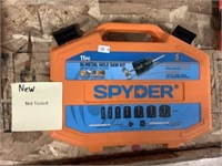 Spyder 11 Pc Bimetal Hole Saw Kit