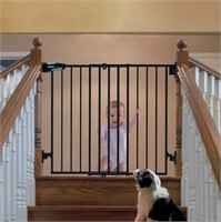 Babelio 26-43" Auto Close Baby/Dog Gate for Stairs