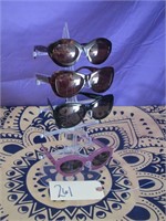 Lot Of 4 Various Bertha Designer Sun Glasses