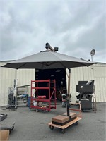Cantilever Outdura Umbrella with Base