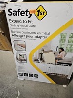 Safety 1st Extend to Fit Sliding Metal Gate, 40â€