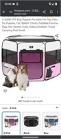 X-Zone PET Dog Cat Playpen  Pink