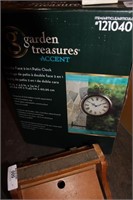 GARDEN TREASURES CLOCK