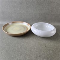Frankoma Pottery Bowl & Platter