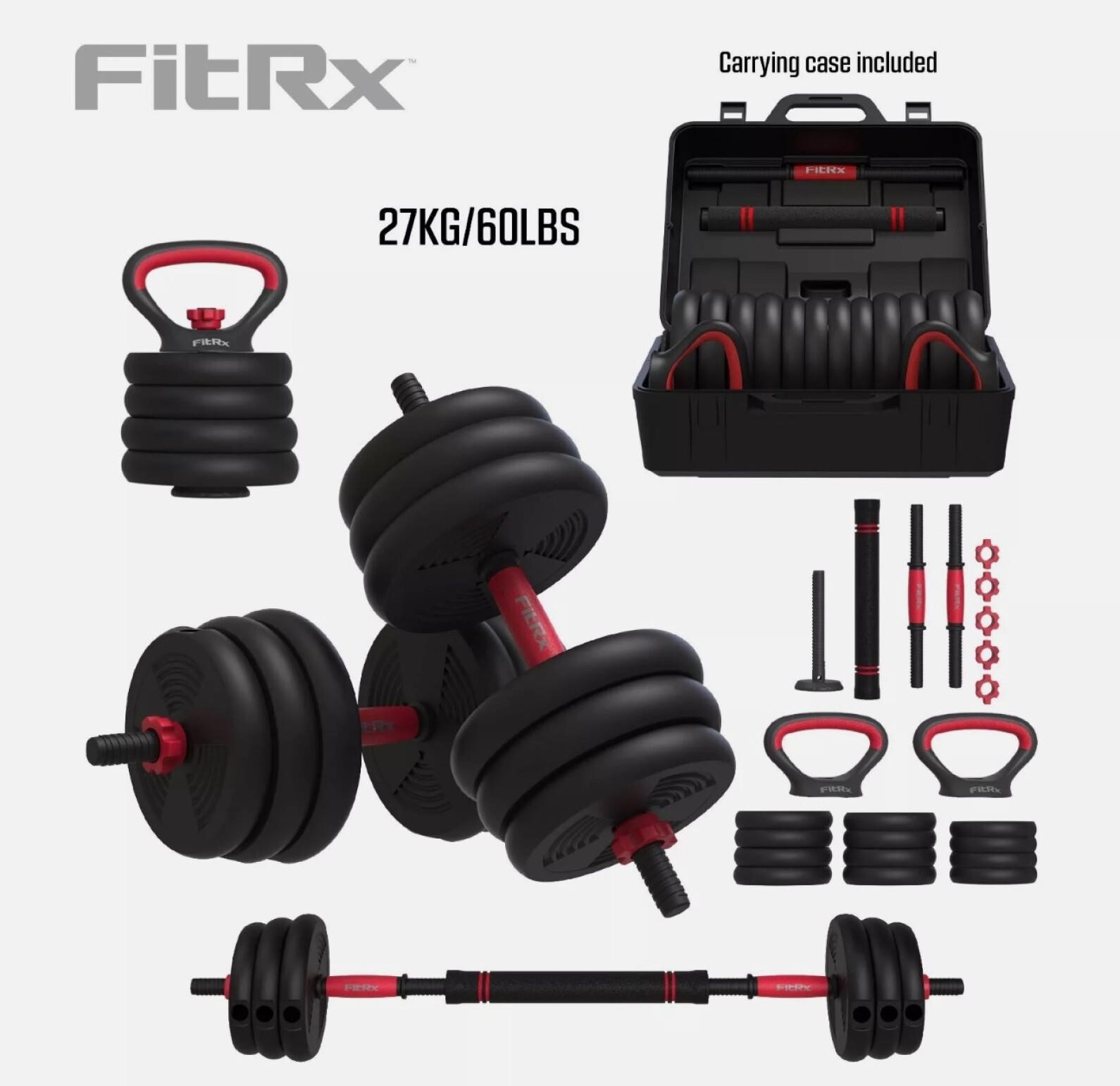 FitRX Smartbell Gym, Dumbbell, Barbell, Kettlebell