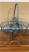 Metal.blue Basket