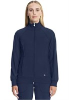 Infinity Zip Front Scrub Jackets for Women, 4-Way