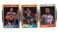 1988 Fleer Rookie Stars Curry/smith/jackson