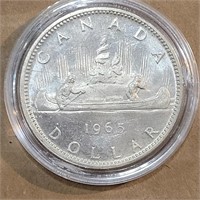 1965 canada dollar coin