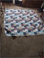 Lightweight reversible quilt. Will need to be
