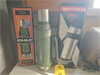 3 Stanley and Nissan Thermos