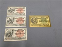World's Columbian Exposition Tickets (4)
