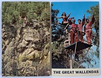 THE GREAT WALLENDAS SOUVENIR POSTCARDS