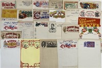 COLLECTION OF CIRCUS LETTERHEAD