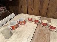 Campbells soup cups & flintstones cup