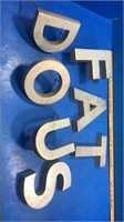 7 metal letters