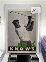 MICHAEL JORDAN AIR KNOWS II GOLF CARD