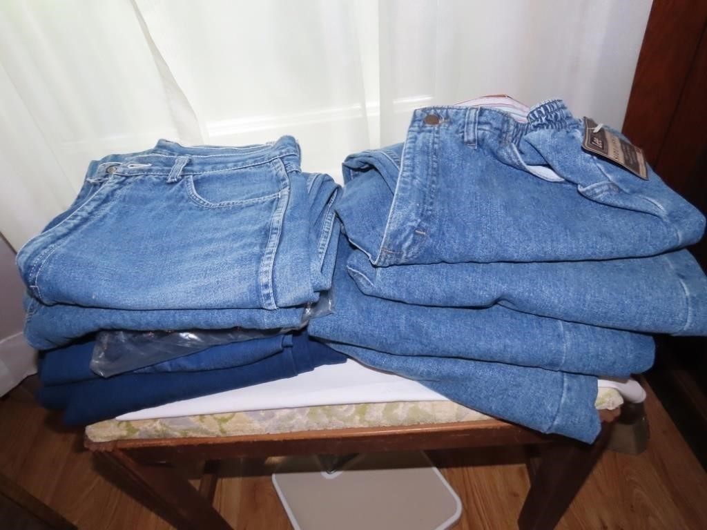 Blue jeans lot. Some are new.