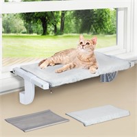 Zoratoo Window Sill Mount Cat Perch for Indoor Cat