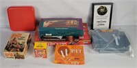 Games Lot - Pit, Travel Monopoly, Battleship