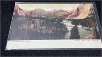 1923 Banff Western Canada Postcard Mailed To Mahon