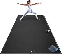 Gorilla Mats XL Yoga Mat 12'x6'x8mm