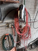 Lot of Various Extension Cords