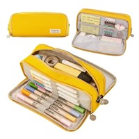 X39  Eccomum Large Pencil Case 3 Compartments