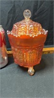 Marigold butterfly candy dish